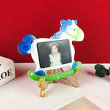 Geometric Horse Photo Frame Silicone Mold for Epoxy Resin Jewelry Making
