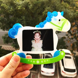 Geometric Horse Photo Frame Silicone Mold for Epoxy Resin Jewelry Making