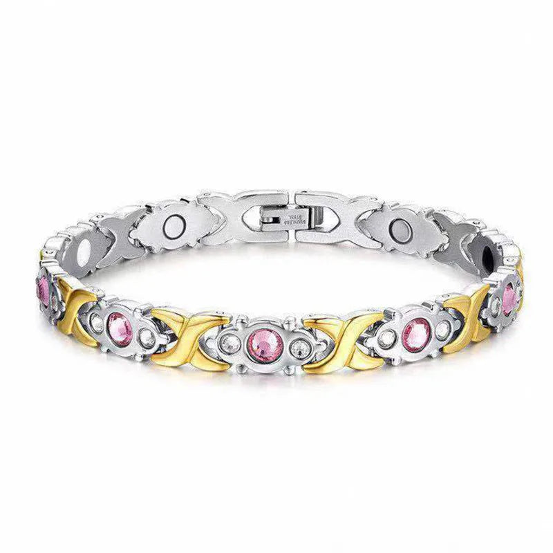 Geometric Magnetic Bracelet Therapy Magnets Bangles Health Care Jewelry