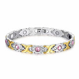 Geometric Magnetic Bracelet Therapy Magnets Bangles Health Care Jewelry