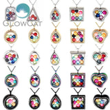Geometric Magnetic Beads Locket Pearl Cage Pendant Necklace