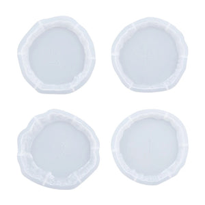 DIY Coaster & Tray Silicone Molds Set for Resin Casting Projects