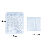 Geometric Puzzle Silicone Mold Crystal Square Resin Mold