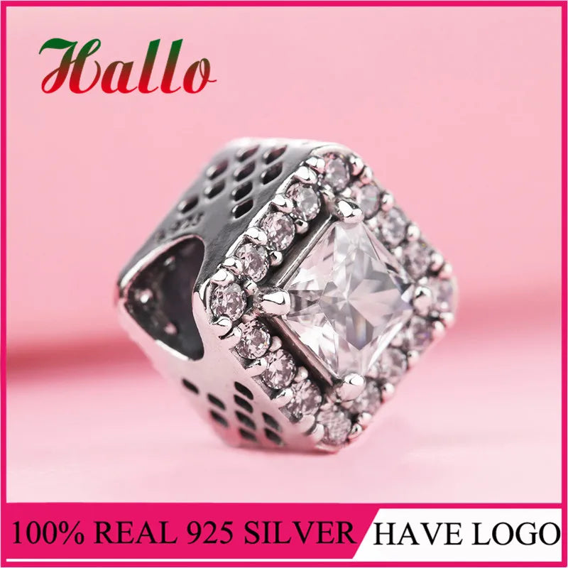 Geometric Radiance Charm Nature Stone Bead for Bracelet Making