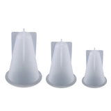 Geometric Ring Cone Silicone Mold Triangle Crystal DIY Ring Jewelry Display Stan