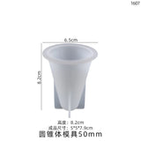 Geometric Ring Cone Silicone Mold Triangle Crystal DIY Ring Jewelry Display Stan