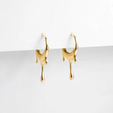 Geometric Circle Hoop Earrings for Women