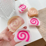 Geometric Spiral Hair Claw Acrylic Hairpin for Women