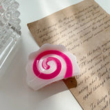 Geometric Spiral Hair Claw Acrylic Hairpin for Women