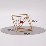 Geometric Earring Holder Stand Necklace Display Rack