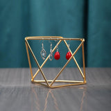 Geometric Earring Holder Stand Necklace Display Rack