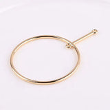 Geometric Alloy Electroplated Leather Earring Material Pack