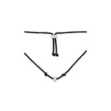 Geometric Pendant Rope Choker Necklace Couple Jewelry