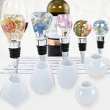 Geometric Sphere Wine Stopper Silicone Mold DIY Crafts