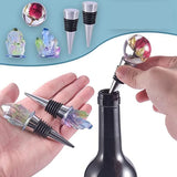 Geometric Spherical Gem Cork Silicone Resin Mold, 5 Pcs Wine Cork & Stoppers DIY
