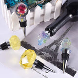 5 Geometric Spherical Gem Cork Silicone Resin Molds with 5 Stoppers