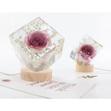 Square Cube Silicone Mold Crystal Night Light Resin Epoxy Mould