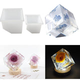 Square Cube Silicone Mold Crystal Night Light Resin Epoxy Mould
