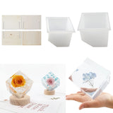 Square Cube Silicone Mold Crystal Night Light Resin Epoxy Mould