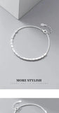 Geometric Square Ins Bracelet Women Smooth Knitting Advanced Sense Version