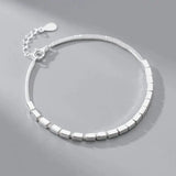 Geometric Square Ins Bracelet Women Smooth Knitting Advanced Sense Version