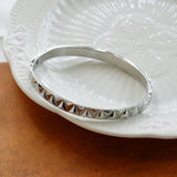 Stainless Steel Triangle Bracelet Plated Cuff Bangle Women's Jewelry