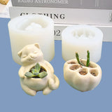 Geometric Succulent Flower Pot Silicone Mold Epoxy Storage Mold