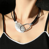 Geometric Collar Neck Chokers Necklace for Women