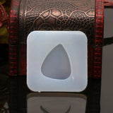 Geometric Triangle Plectrum Silicone Mold for Jewelry Pendant Resin Casting