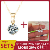 Geometric Zircon Choker Necklace Rhinestone Jewelry Christmas