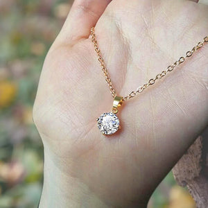 Geometric Zircon Choker Necklace Rhinestone Jewelry Christmas