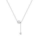 Geometric Ball Necklace Collarbone Chain Cold Wind Wild Necklace Women