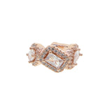 Geometric CZ Clip On Earring No Piercing Ear Cuff for Women