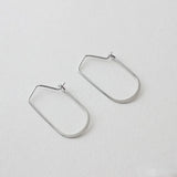 Geometric Copper Plated 18K Earrings