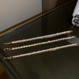 Geometric Zircon Bracelet Women European American Jewelry
