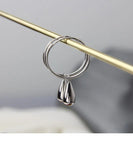 925 Silver Water Droplets Pendant Earrings For Women