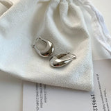 925 Silver U Shape Earrings Women Jewelry Charms