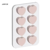 Cherry Heart Resin Casting Silicone Mold for DIY Crafts