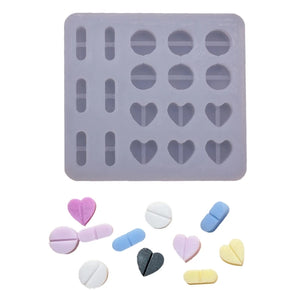 Geometry Filler Moulds Resin Casting Molds Silicone Mould DIY Crafts T8DE