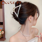 Acetic Acid Hair Claws Makeup Hair Clip for Women