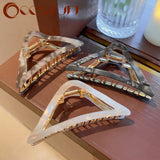 Acetic Acid Hair Claws Makeup Hair Clip for Women