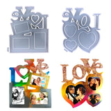 Heart Photo Frame Silicone Mold for Resin Crafts Home Decor