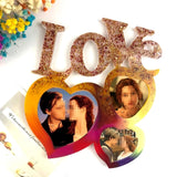 Heart Photo Frame Silicone Mold for Resin Crafts Home Decor