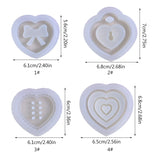 Geometry Love Ornament Resin Casting Silicone Mold for DIY Crafts