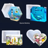 Geometry Love Resin Mold for DIY Craft Home Decor