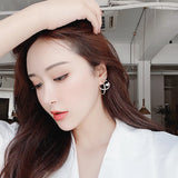 Metal Clip On Earrings No Piercing Round Earring Jewelry