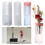 Long Vase Silicone Mold for Dried Flowers Epoxy Resin DIY Gift