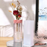 Long Vase Silicone Mold for Dried Flowers Epoxy Resin DIY Gift