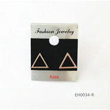Geometry Triangle Hollow Earrings EH0034