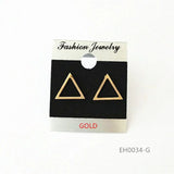 Geometry Triangle Hollow Earrings EH0034